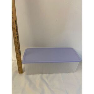 Tupperware fridge‎ smart bread box Light Purple